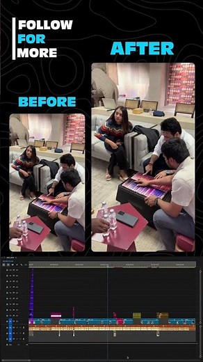 From Boring Clips to Viral Magic | Professional Video Editing. #shorts