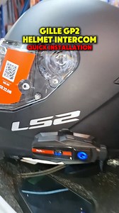 66K views · 403 reactions | LS2 Stream II Couple Helmet with Gille Intercom Installed  | MotoMouse | Facebook