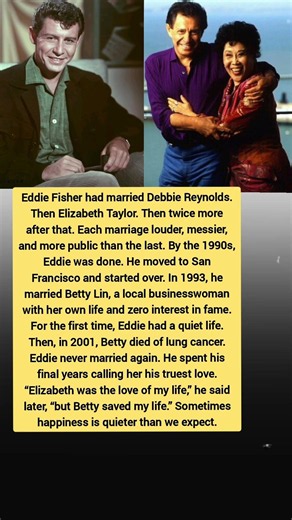 Eddie Fisher’s Love Story 💔 From Elizabeth Taylor to the Woman Who Saved His Life