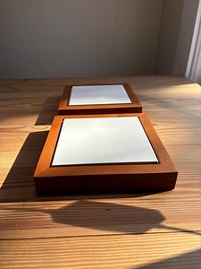 Cherry Wood Trivet With Ceramic Tile - Etsy