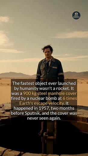 123K views · 136 reactions | The Pascal-B manhole cover: Did a nuclear test accidentally launch mankind's first space object?#historyfacts #didyouknow #coldwar #nuclear | Beyond Belief | Facebook