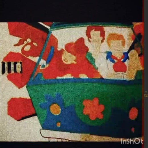 funky full bathroom mural- time lapse movie