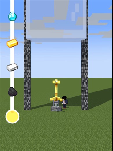 Help Herobrine To Power Up And Breaking Glass With an Arrow#minecraft #friendship #trend #animation