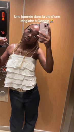 Partie 4| J’espère que les explications sur mes missions sont assez claires maintenant 😋 Et oui j’hésite pas à tout manger 😛☝🏾 #intern #womenintech #google #blackintech #pourtoiii