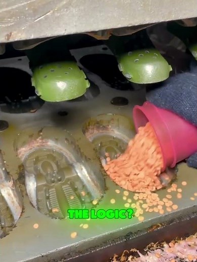 The Secret Behind Crocs Production #factory #shorts