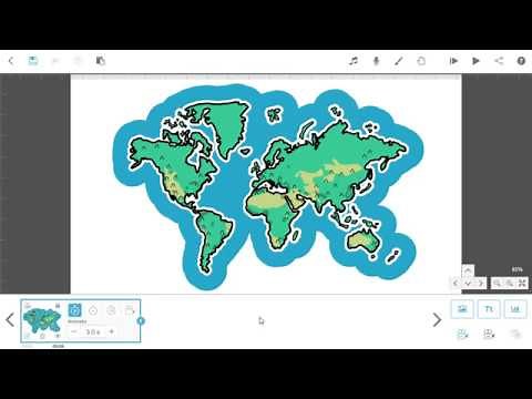 Move the camera without adding visible elements | VideoScribe