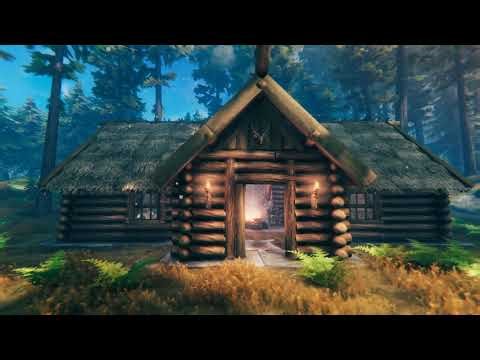 How to build the BEST LOOKING log cabin in Valheim