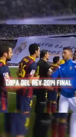 Barcelona vs Real Madrid 2014 #copadelrey #football