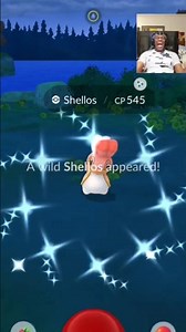 Got a shiny shellos in wild✨ in#pokemonshorts #pokemongo #shortvideo #like #shinypokemon