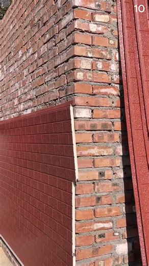 Proses memasang panel dinding secara rapi dan memuaskan #shorts