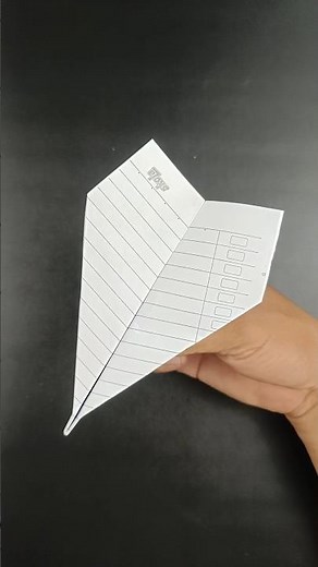 Paper Airplane Tutorial: How to Fly Far #paperplane #origami #diy