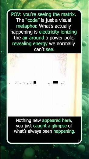 POV: If You Could See the Matrix in Real Life