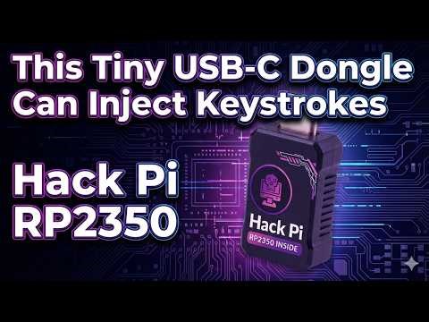 Hack Pi RP2350 Explained – Tiny USB-C HID Injection Tool