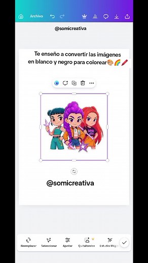 Libritos para Colorear con Canva: Convierte Imágenes