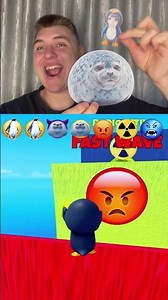 PINK BOX REACT GUGUGAGA Penguin vs TSUNAMI 🌊🐧 Escape or Get WIPED! #roblox