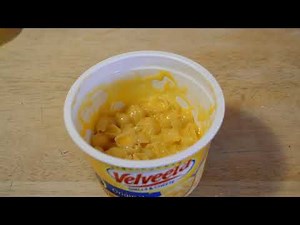 Velveeta Shells And Cheese Liquid Gold Original Microwave Snack Review