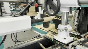 CNC Wood Turning Lathe Machine with Automatic Loading System #woodlathemachine #lathemachine #cncmachine #woodmachine #woodlathe #latheturningmachine #woodworking #woodlathe | Jinan Style Machinery Co.,Ltd