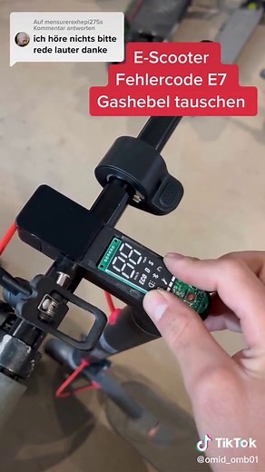 Antwort auf @mensurerexhepi275 #omidschnappt #omidmacht abonniert mir auf YouTube #youtube #escooter #viral #fy #fyp #fypシ #follow #followformorevideo💙🦋 #foryourpage #funny #xiaomi #etwow #elektrikscooter #reparieren #eroller #reparierenstattwegwerfen #tuning
