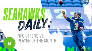 36K views · 1.5K reactions | That's our QB! In this episode of Seahawks Daily, we report on Seahawks quarterback Russell Wilson receiving the NFC Offensive Player of the Month honor for the month of September during the 2020 season. | Seattle Seahawks | Facebook