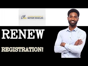 How To Renew Car Registration On The Dmv Website (2025)