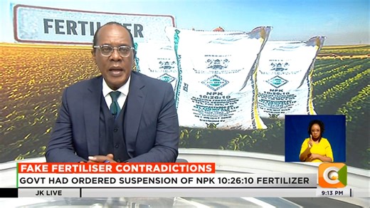 2K views · 70 reactions | Fake Fertiliser Contradictions: Govt had ordered suspension of NPK 10:26:10 fertilizer Agriculture PS had ordered NCPB to probe fertilizer quality NPK 10:26:10 is one of the fertilizers flagged by farmers #JKLive Jeff Koinange | Citizen TV Kenya | Facebook