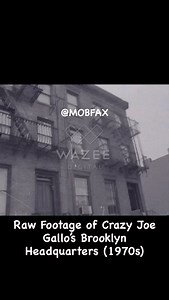 Footage of Crazy Joe Gallo’s #Brooklyn Headquarters (1970s) CBS #Mafia #Mobster #MobFax | MOBFAX