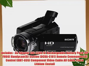 Sony HDR-SR8 100GB Hard Drive Digital Camcorder - video Dailymotion