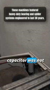 They STOPPED Making Washing Machines Like This 20 Years Ago! #appliancesrepair #diyrepair