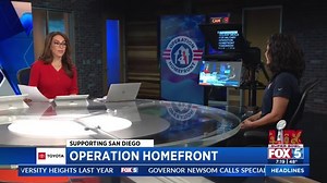 Operation Homefront is a nonprofit with a mission to build strong and stable military families, so they can thrive in their communities. Their holiday meals campaign is underway, which provides military families everything they need for a special holiday feast. To learn more about how you can support and get involved visit: Operation Homefront - Operation Homefront operationhomefront.org #toyotasupportssandiego | FOX 5 San Diego