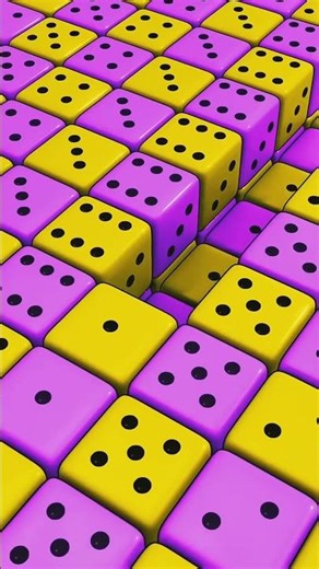 rolling dice loop #animation #video #shorts