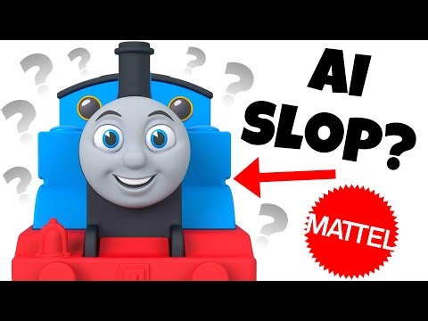 Did Mattel Use AI for The 2026 Thomas Toys?