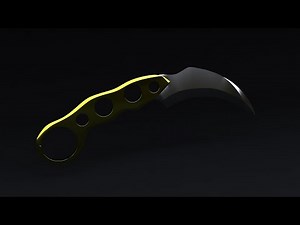 Create Dagger (Khanjar) in 3ds max | Part 1 | Blade | Tutorial | Technical Classes