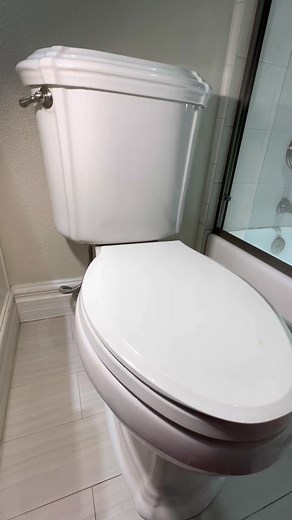 installing a new skirted commode like a real plumber #plumbing #plumbers #plumberslife #plumbingtok #plumbingrepair #drain #draincleaning #drainrepair #howto #tips #diy | The C0nservative Plumber