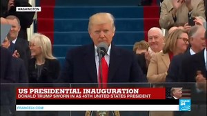 US - Watch Donald Trump's first speech as United States President