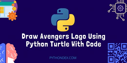 Draw Avengers Logo Using Python - Pythondex