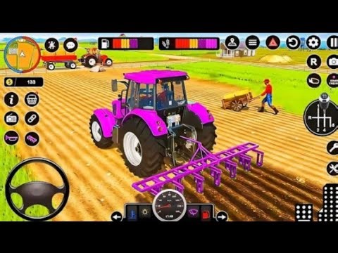 Insane Tractor Farming Part 3 😱🚜 | Extreme Cultivator Action 🔥 Ultra Realistic Gameplay #nobatidao