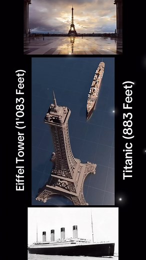 Titanic vs. Eiffel Tower: A Heights Comparison