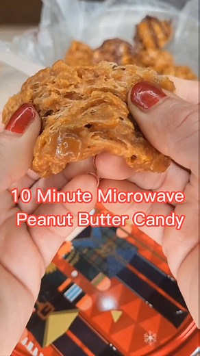 612K views · 4.9K reactions | 10 Minute Microwave Peanut Butter Candy...