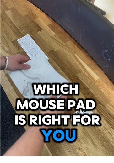 🖱️ Mousepad size guide📏📐 Not all desks are created equal, and neither are your gaming or work needs. Whether you’re a minimalist with a small workspace or a full-on setup enthusiast, we’ve got a size for you: • The Lite: Small but mighty. Perfect for office desks and compact setups. • The Precision: The sweet spot, saves space while giving you plenty of room for those precise shots. • The Colossus: Our fan favorite. Large enough to fit both your keyboard and mouse comfortably. • The Raid Boss