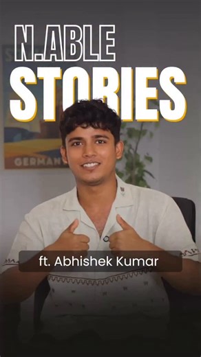 N.able Training Institute | German Language Training Academy on Instagram: "Meet our student from Bihar, who have mastered German with us at N.able! Here, learning goes beyond textbooks — with expert C1–C2 certified trainers, real-life speaking practice, AI-integrated learning, and full-time support, fluency becomes achievable. So, start your German journey today with India’s No.1 Language Academy — where success stories begin!"