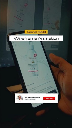 "How to Create Beauty Products Wireframe Animation in Figma | Step-by-Step Tutorial"