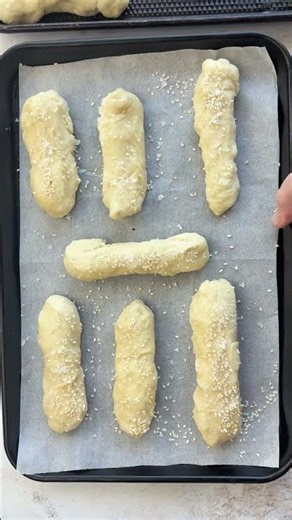 Mozzarella stuffed pretzel sticks