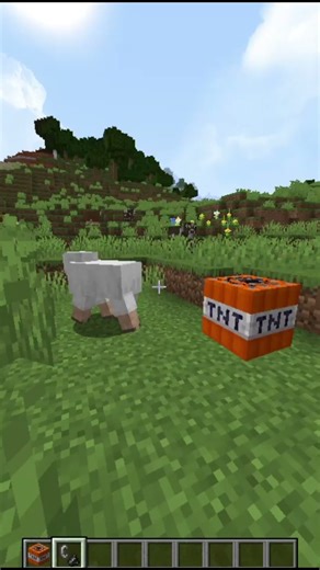 Minecraft TNT Explode 🫡#minecraft #gaming #viral #shorts