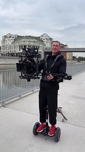 Operator @oleg._demkiv flying the best gimbal support combo Glink /Xspine . . . Glink allows the operator to produce smooth walking and running shots eliminating steps and other axial errors produced from the human body. It includes the Flowcine xSPINE vest, two telescopic mounts with retraction bracket arms, two vertical isolation arms and arm posts, two triaxial gimbals and a carbon fiber ring . for more info please head to our webpage . . . . @camera_pros @cameragear @griprigs @shotoversystem