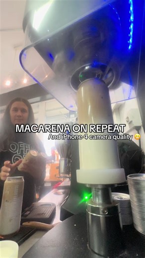 Macarena Coffee Fun with iPhone 4 Quality