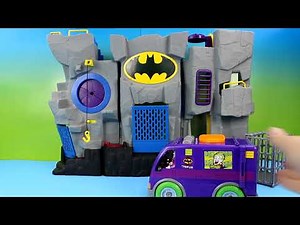 Rescue Squad Lightning McQueen Mater and Red save Batman & Batcave