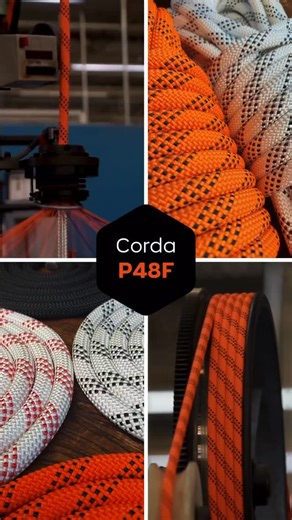 Plasmódia Cabos & Cordas on Instagram: "P48F — corda semiestática para quem leva os desafios verticais a sério. Projetada para operações técnicas que exigem controle, previsibilidade e confiança. Alta resistência com baixo alongamento. Manuseio preciso e confortável para nós e dispositivos. Leveza que faz diferença em jornadas longas. Performance que se sente nas mãos — e em que se confia quando o vazio começa. ________ P48F — a semi-static rope for those who take vertical challenges seriously.