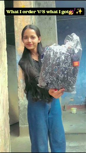 What I order V/s what I got🤌🏼✨️ got amzing skirt😍 #myntrahaul #haul #shortvideo