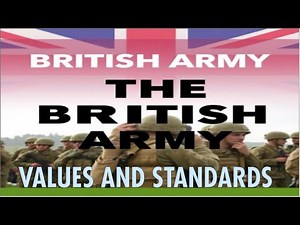 What are the 🇬🇧 British Army values and standards? 🪖✨