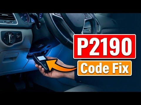 How To Fix P2190 Code - System Too Rich Off Idle Bank 2 Repair